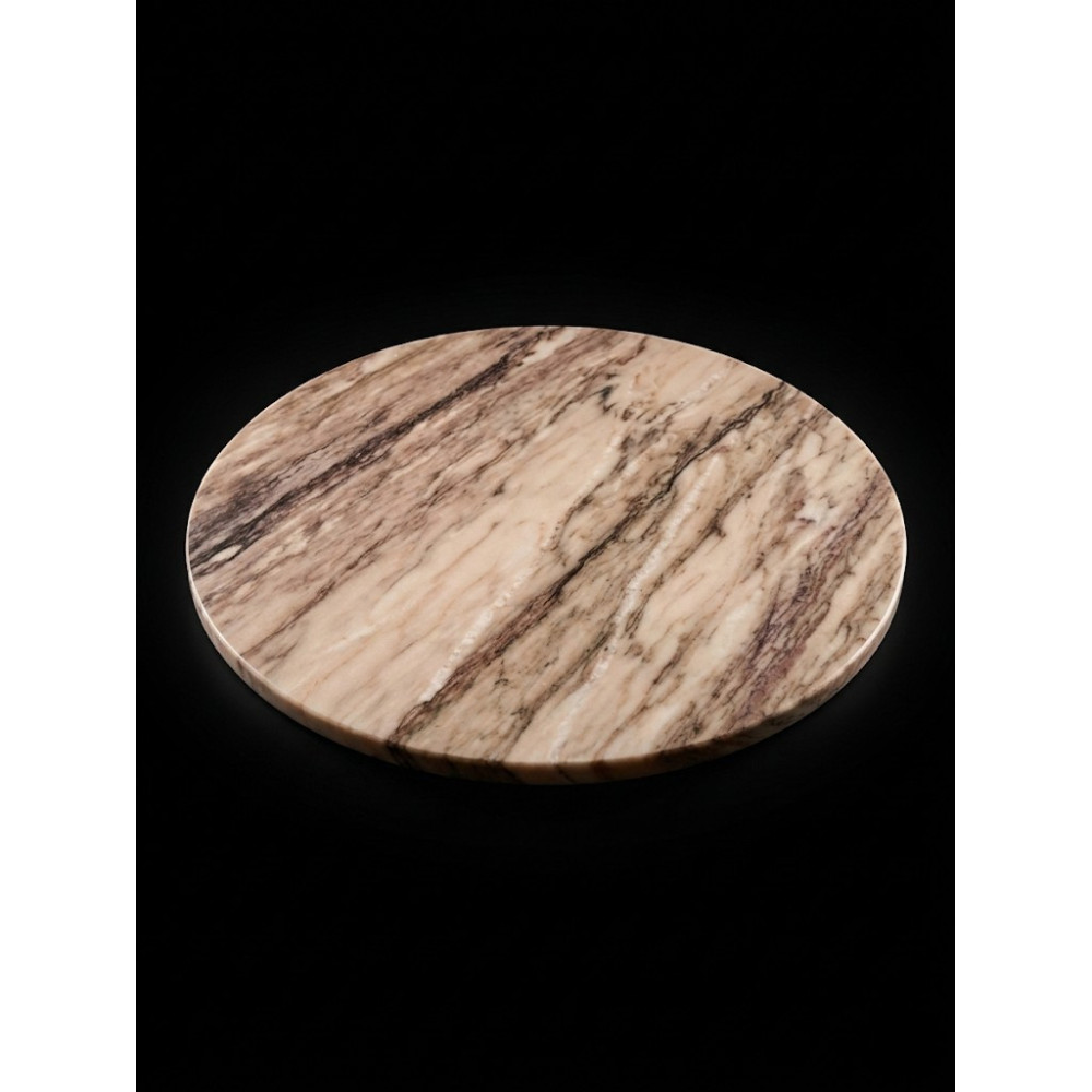 Plateau de table en marbre Céladon – Ø 60 cm