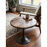 Plateau de table en marbre Céladon – Ø 60 cm